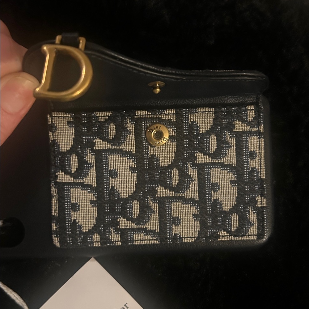 Dior Black and Gold Phone Case - Picture 2 of 9